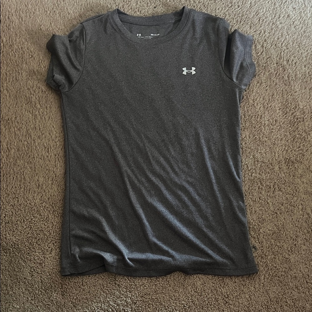 Under Armour Women's Charcoal Short Sleeve Tee